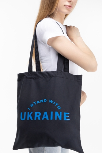 Фото Эко-сумка Ukraine Черный (2000989892670A)