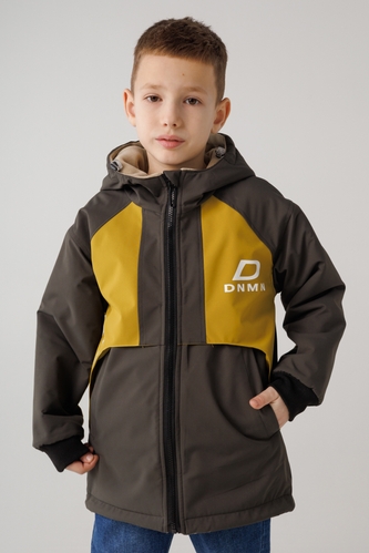 Фото Куртка для хлопчика 8810 140 см Хакі (2000990284785D)
