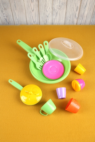Фото Набір продуктів "Посуд" DEDE DEDE-01468 Зелений (2000989506423)