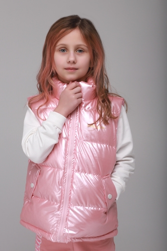 Фото Жилет для девочки XZKAMI 03 134 см Розовый (2000989360568D)