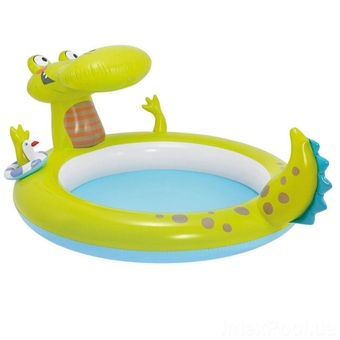 Дитячий надувний басейн Intex «Крокодил» (57431) (2000903474869)