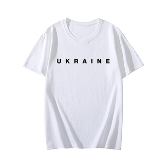 Футболка " Ukraine" 176-435 42-44 Білий (2000988976401)