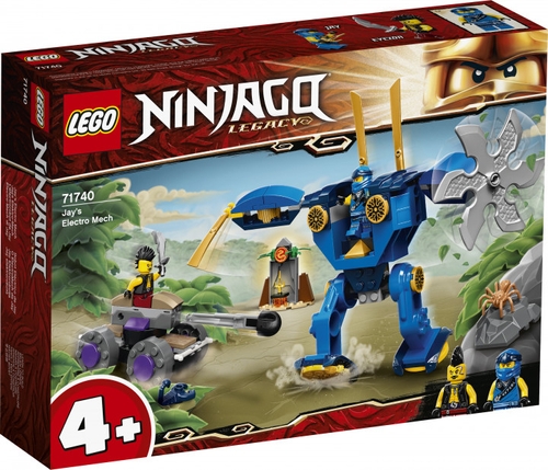 Фото Конструктор LEGO® Ninjago Электрический робот Джея 106 деталей (71740)