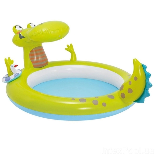Фото Дитячий надувний басейн Intex «Крокодил» (57431) (2000903474869)