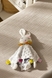Погремушка "Зайчонок" 202209214 тактильное полотенце мягкое с прорезывателем и колокольчиком Белый (2000990060280) Фото 2 из 6