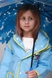 Дощовик для дівчинки 305 85-105 см Блакитний (2000989456001A) Фото 3 з 12