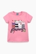 Костюм для дiвчинки (футболка+велотреки) Baby Show 16147 128 Рожевий (2000989457268S) Фото 8 з 14