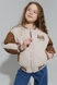 Куртка для дівчинки XZKAMI 55225 146 см Бежевий (2000990255372D) Фото 1 з 15