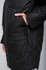 Куртка жіноча Visdeer 2361 56 Чорний (2000989401407D) Фото 6 з 16