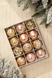 Набор рождественских шаров 12 шт AS20-12 Пудровый (2002014919901)(NY) Фото 1 из 7