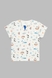 Пижама футболка+шорты для мальчика Tom John 89169 128-134 см Бело-синий (2000990637345S) Фото 2 из 9