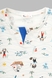 Піжама футболка+шорти для хлопчика Tom John 89169 128-134 см Біло-синій (2000990637345S) Фото 3 з 9