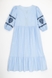 Платье вышиванка женское Park karon 23091 44 Синий (2000990423481А) Фото 12 из 13