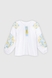 Сорочка вишиванка для дівчинки КОЗАЧЕК ОЛЬГА 158 см Жовто- блакитний (2000989763987D) Фото 10 з 16