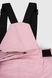 Штани на шлейках для дівчинки D-29 110 см Рожевий (2000989625858W) Фото 8 з 10
