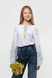 Сорочка вишиванка для дівчинки КОЗАЧЕК ОЛЬГА 158 см Жовто- блакитний (2000989763987D) Фото 3 з 16