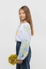 Сорочка вишиванка для дівчинки КОЗАЧЕК ОЛЬГА 116 см Жовто- блакитний (2000989763956D) Фото 4 з 16