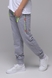 Спортивні штани для хлопчика з принтом Pitiki 1006-3 176 см Світло-сірий (2000989523680D) Фото 1 з 13