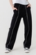 Спортивные штаны однотонные прямые для девочки Тими 41136 164 см Черный (2000990540690D) Фото 1 из 12