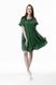 Платье с узором женское W23-11 S Зеленый (2000989402671S) Фото 2 из 9