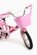 Велосипед (стальной сплав),14" диаметр колеса 200824643 Розовый (2000904264841) Фото 2 из 5