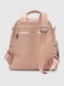 Сумка-рюкзак жіноча 5105-2 Рожевий (2000990560483A) Фото 4 з 10