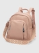 Сумка-рюкзак жіноча 5105-2 Рожевий (2000990560483A) Фото 1 з 10