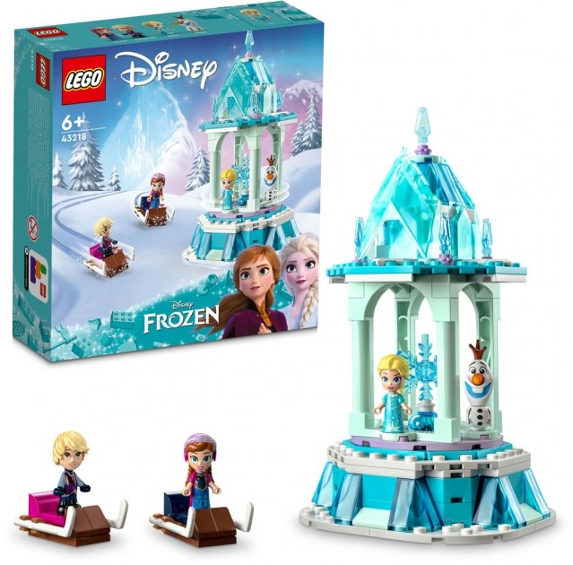 Конструктор LEGO Disney 43218 Волшебная карусель Анны и Эльзы (5702017424859)