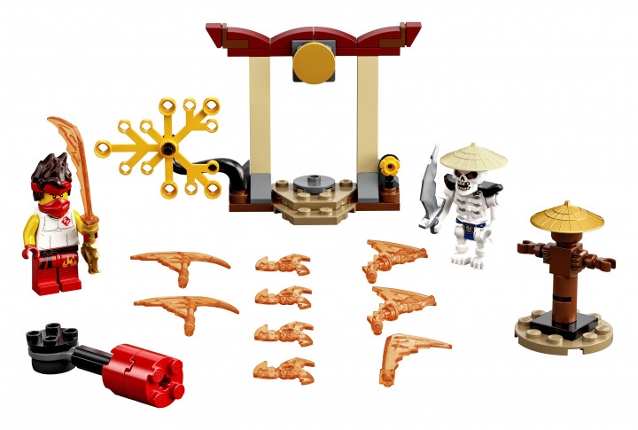 Фото Конструктор LEGO Грандіозна битва: Кай проти Скалкіна 71730 (5702016912142)