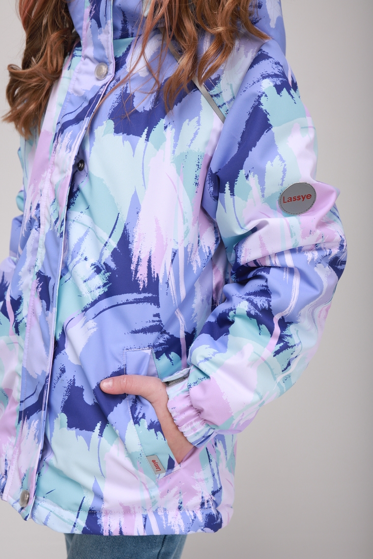 Фото Куртка для девочки Snowgenius D442-018 140 см Фиолетовый (2000989273912D)