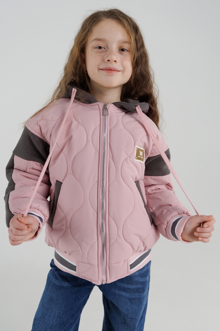 Фото Куртка для дівчинки XZKAMI 8866 152 см Рожевий (2000990255433D)