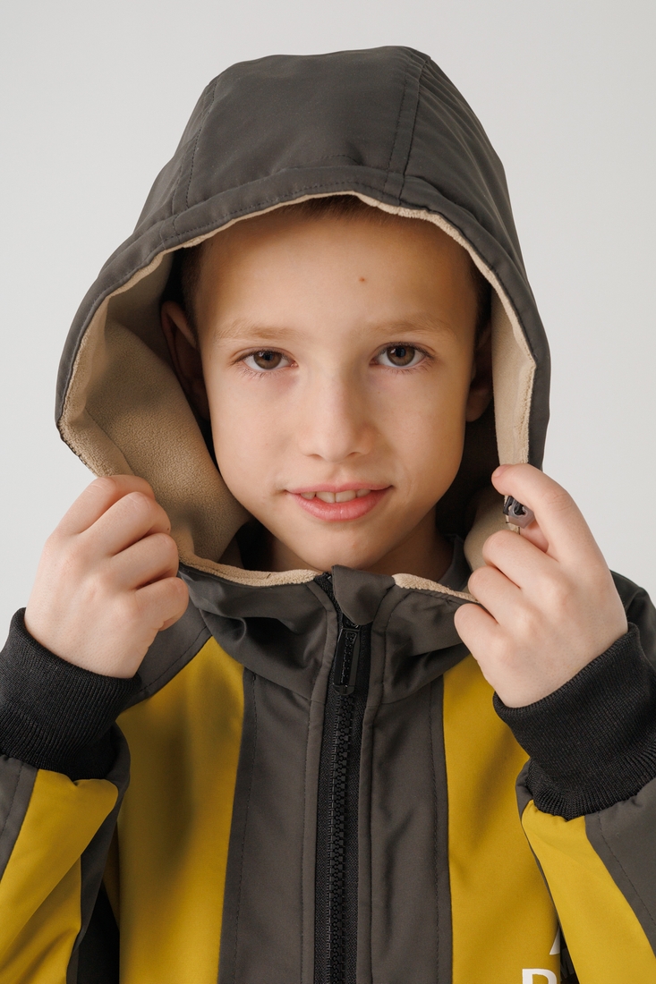 Фото Куртка для хлопчика 8810 140 см Хакі (2000990284785D)