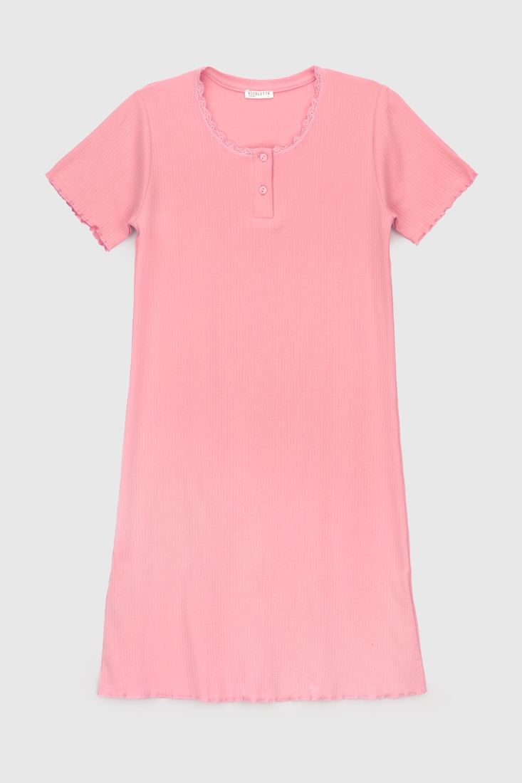 Фото Ночная рубашка женская Nicoletta 48003 L Розовый (2000990159540А)