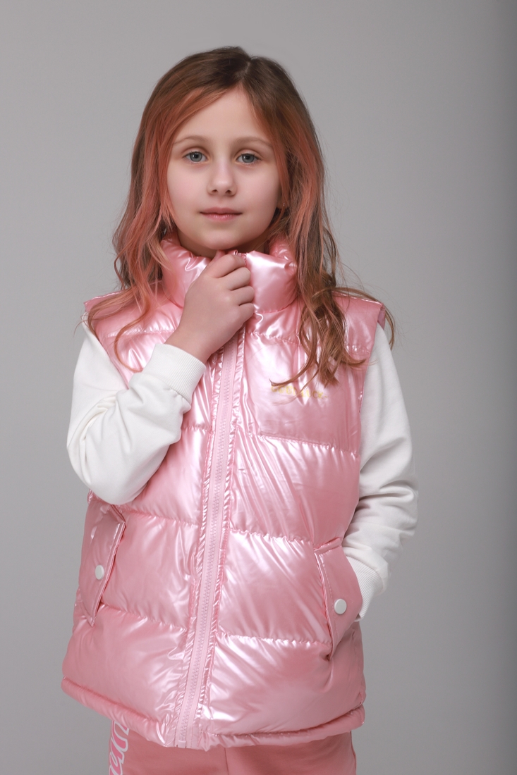 Фото Жилет для девочки XZKAMI 03 110 см Розовый (2000989360513D)