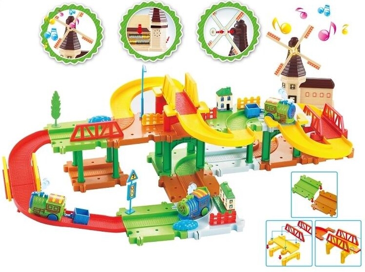Фото Железная дорога игрушечная на батарейках ZYA-A2773-1 (2000903904540)