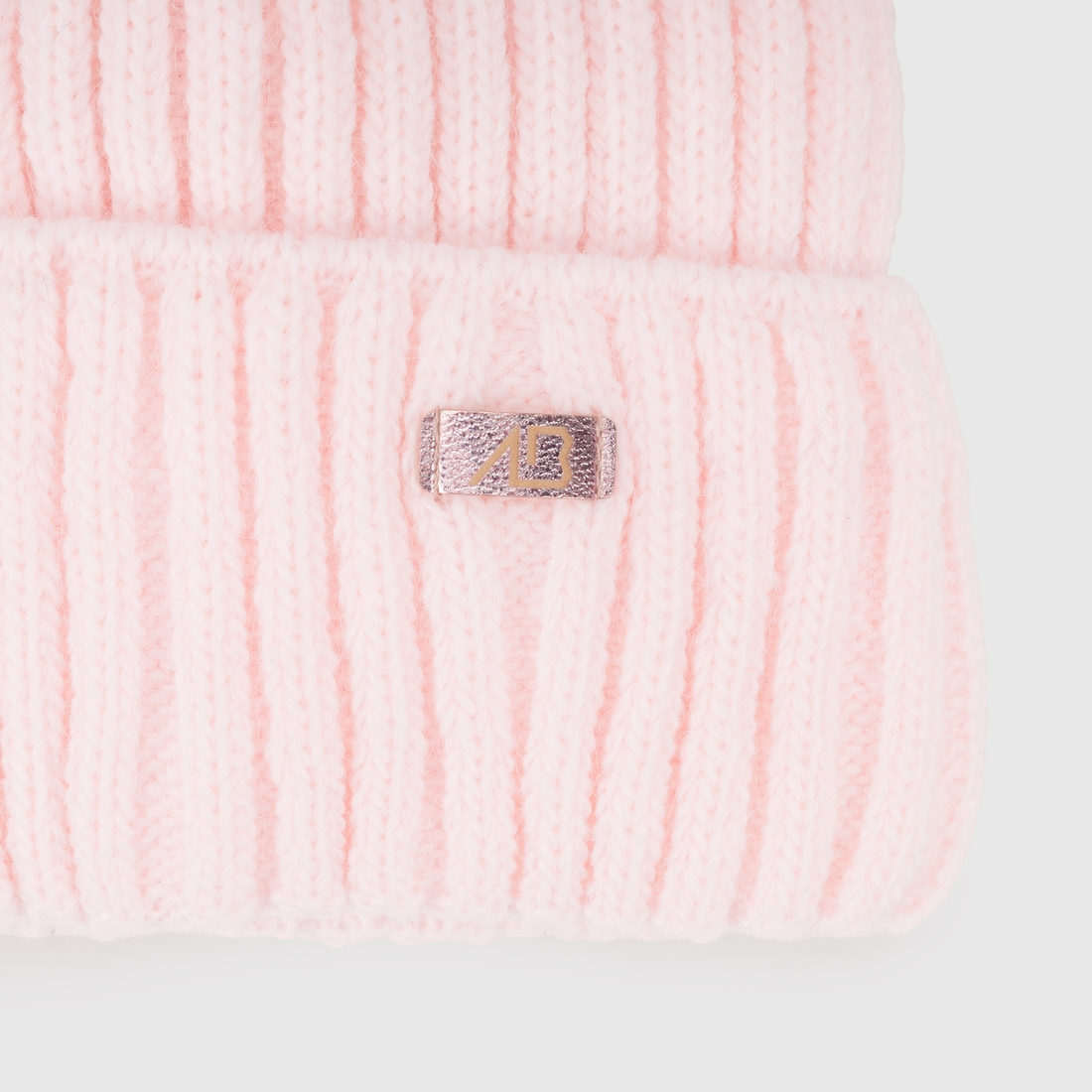 Фото Набор шапка+снуд для девочки AGBO Valentino 50-52 Розовый (2000990214836W)