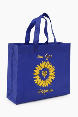 Фото Еко-сумка EcoProsto Все буде Україна Синій (2000989165842A)