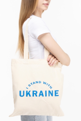 Фото Еко-сумка Ukraine Білий (2000989892687A)