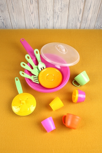 Фото Набір продуктів "Посуд" DEDE DEDE-01468 Фіолетовий (2000989506430)
