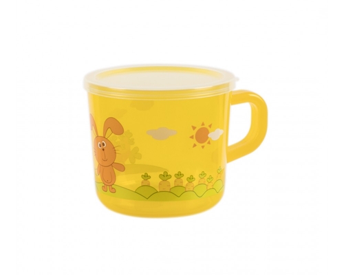 Чашка дитяча (прозора), 200мл, 6007 жовтий BABY TEAM (2000902824450)