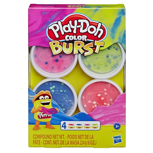 Фото Ігровий набір Play-Doh Вибух кольорів УПАКОВКА ЯСКРАВА E6966/60 (2000989304098)