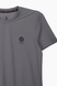 Фитнес футболка однотонная мужская Speed Life XF-1509 2XL Серый (2000989559894A) Фото 10 из 11