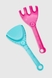Іграшка Лопатка і граблі Квіточка Disney 39630 Блакитно-рожевий (2000990469052) Фото 2 з 2