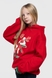 Худи с принтом для девочки XZKAMI 23092 158 см Красный (2000990106315W)(NY) Фото 2 из 15