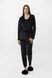Комплект халат+піжама жіночий Mihra 13402-1 2XL Чорний (2000990159793A) Фото 1 з 25