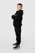 Костюм для хлопчика (худі+штани) Ecrin 2502 140 см Чорний (2000990222671D) Фото 2 з 27