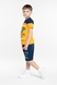 Костюм футболка+шорты для мальчика Hees HS-78 134 см Оранжевый (2000989700722S) Фото 2 из 17