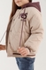 Куртка для дівчинки XZKAMI 55378 158 см Бежевий (2000990255624D) Фото 6 з 16