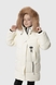 Куртка для дiвчинок Feiying J-05 128 см Молочний (2000989629849W) Фото 4 з 24