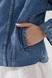 Куртка джинсова жіноча Zeo Basic 4255 XL Блакитний (2000990405746D) Фото 3 з 13